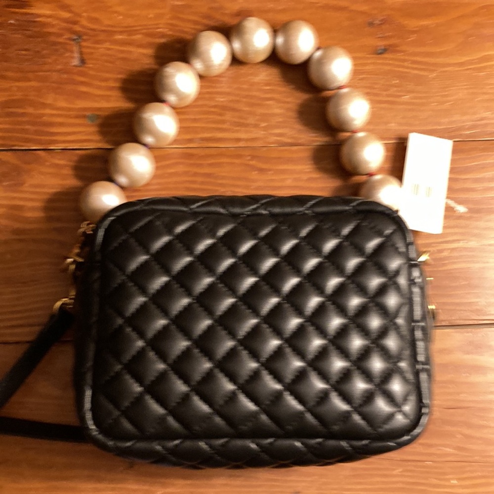 Clare V Jumbo Pearl Shorty Strap NWT